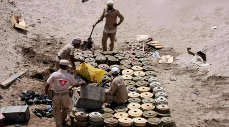 KSrelief Clears 880 Mines in Yemen in One Week
