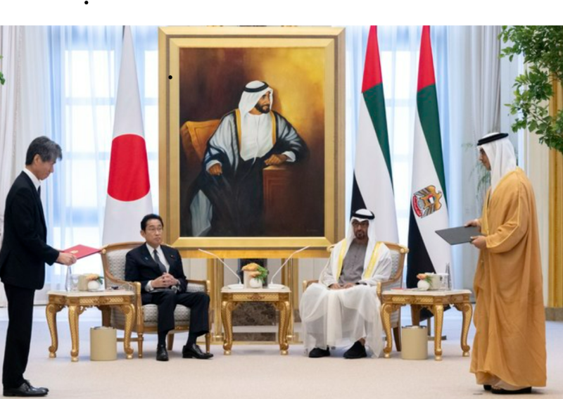 UAE, Japan sign agreements expanding on historic ties