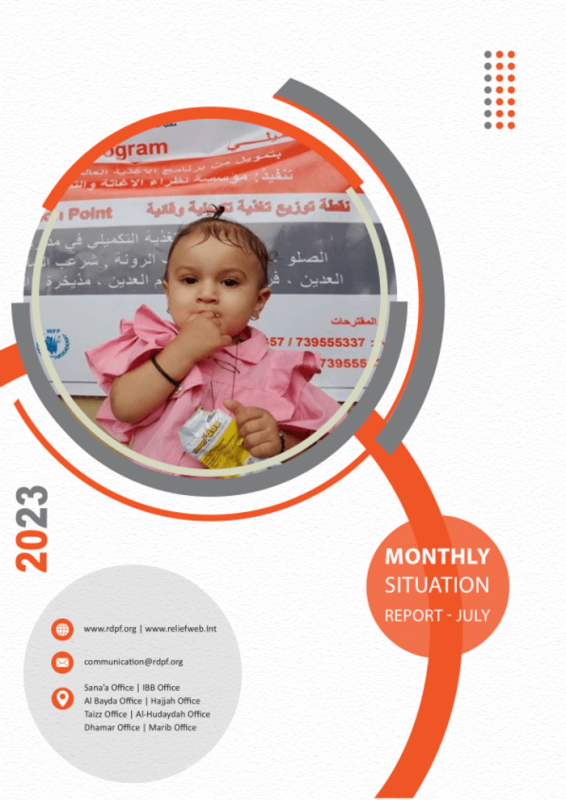 Yemen: Monthly Situation Report (July 2023)