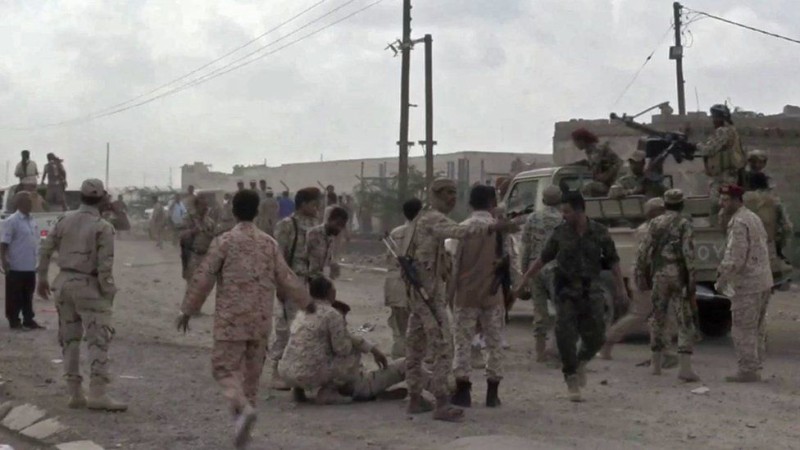 Houthi drone attack kills 2 gov't soldiers in N. Yemen