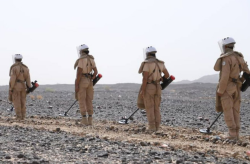 Yemen : Saudi project clears 719 Houthi mines