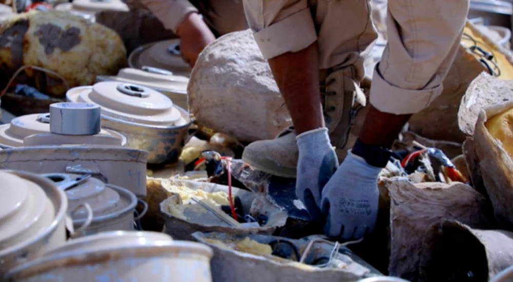 Yemen : Saudi project clears 536 Houthi mines