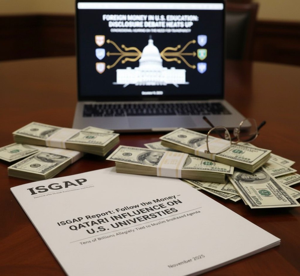 ISGAP Report Warns of Alleged Qatari Funding Aimed at Influencing U.S. Universities
