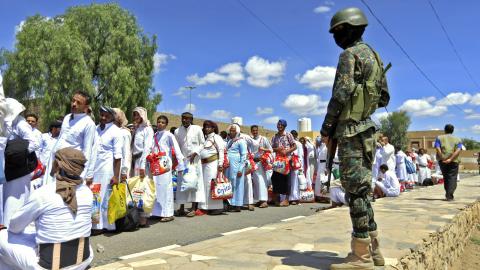 Yemen aid lifeline near ‘breaking point’: UN food agency