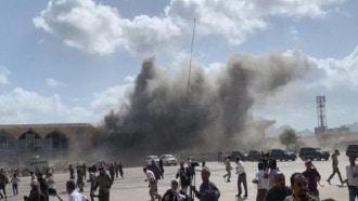 Tanker loading crude damaged by floating mine in Yemen