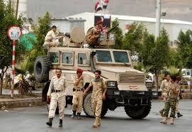 Blast targets Houthi base in Yemen capital 
