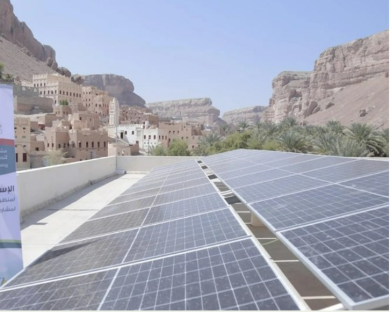 Solar powered projects launched in 3 Yemeni governorates