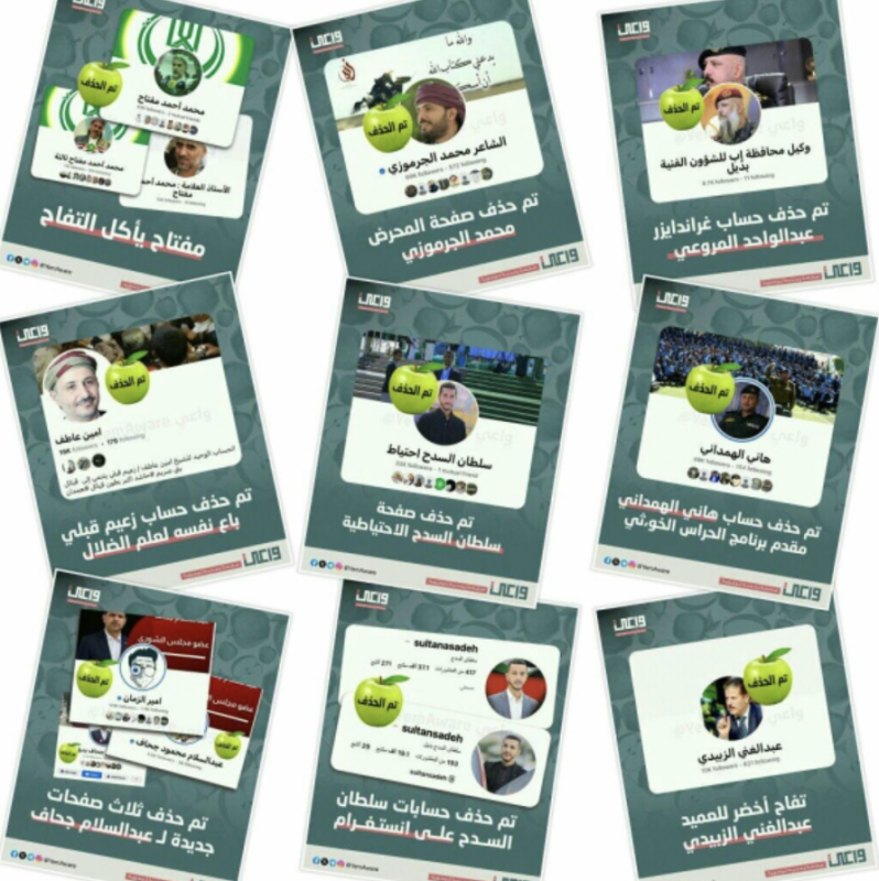 Yemeni Digital Campaign Shuts Down Dozens of Houthi-Linked Accounts on Facebook ,Instagram