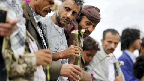 11 killed by Houthi missile in southern Yemen