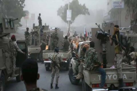 Strikes target Houthi sites in Yemeni capital, Coalition says