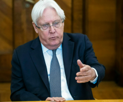 UN Envoy Martin Griffiths Visits Iran for Talks on Yemen Conflict