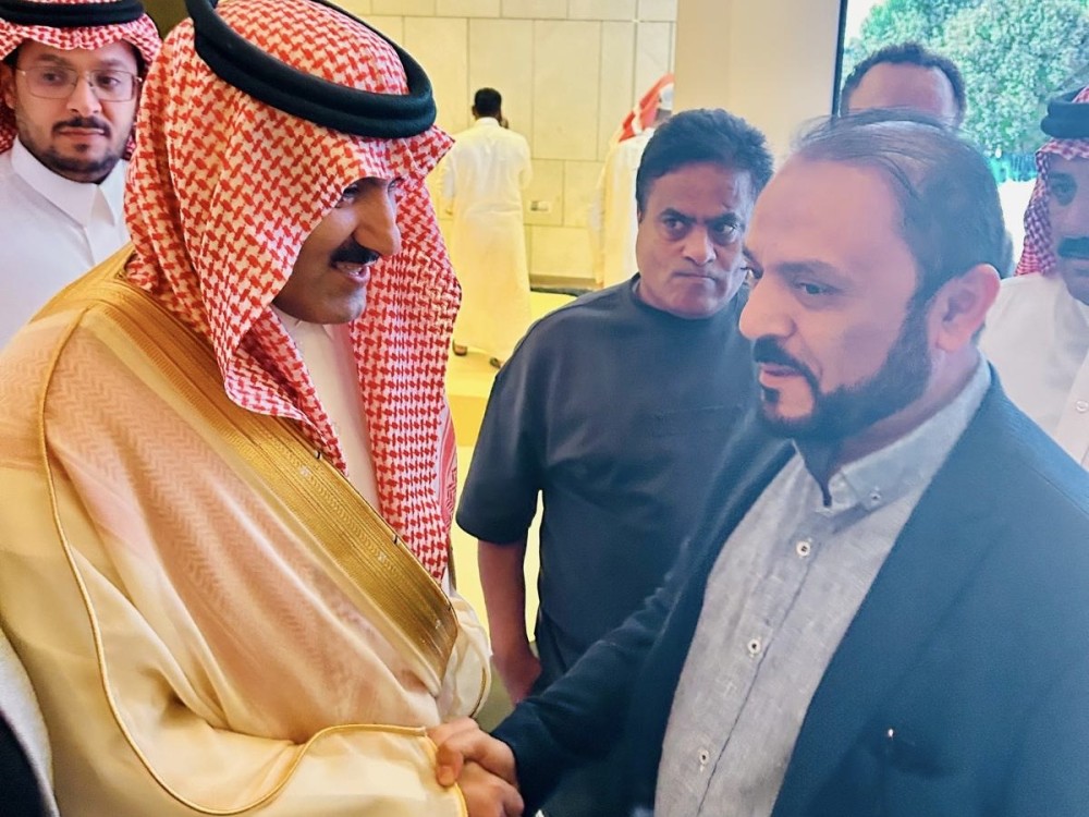 The President of the Yemen International Federation of Immigrants and Saudi Ambassador to Yemen  in Riyadh: Working together!