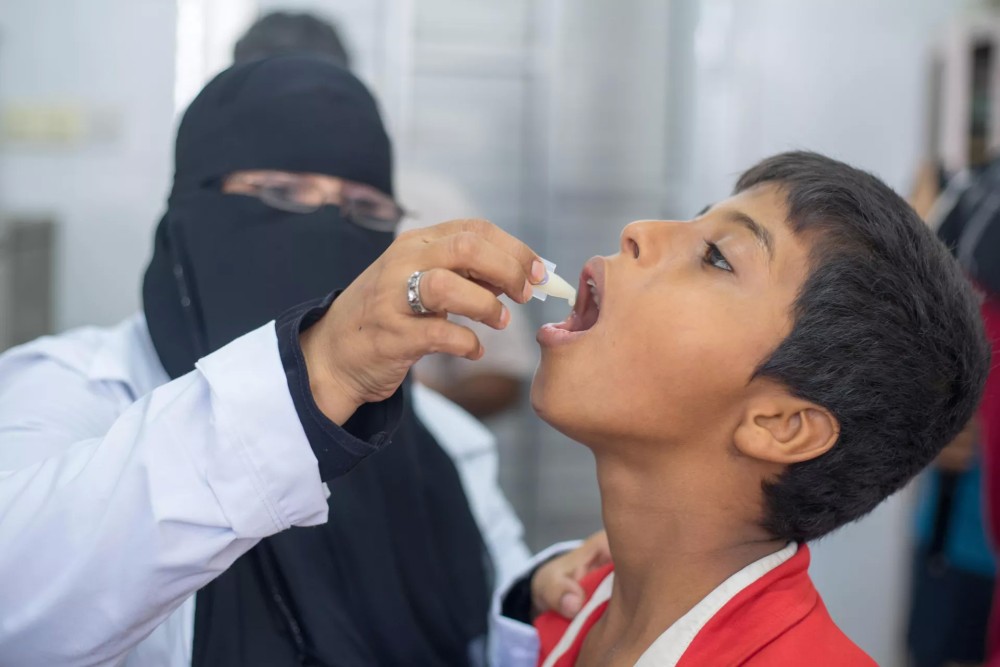 Yemen : Ministry of Public Health and Population, GAVI, WHO and UNICEF launch an oral cholera vaccination campaign