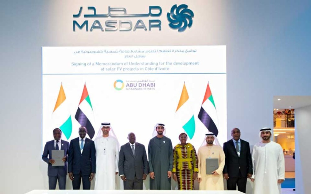 UAE's Masdar announces $6 bln project to deliver reliable clean power