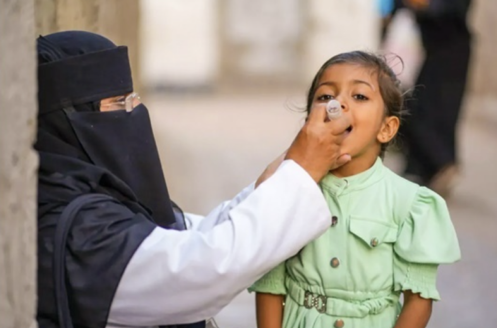 Yemen vaccinates over 1.4 million children against polio with international support
