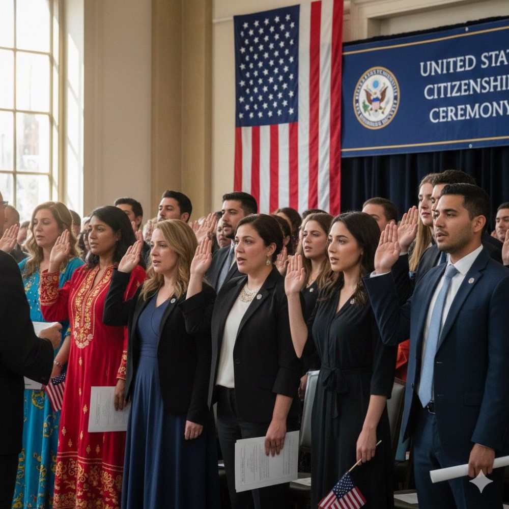 U.S. Halts Naturalization of Immigrants Moments Before Oath Ceremony