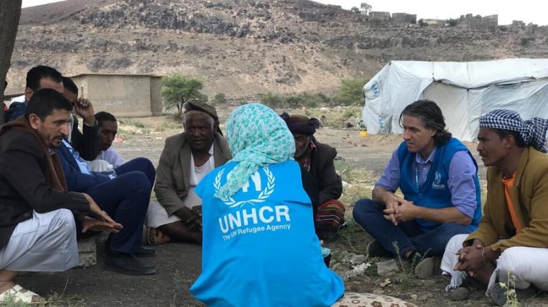 UNHCR Seeks $194 Million to Support Displaced and Refugees in Yemen